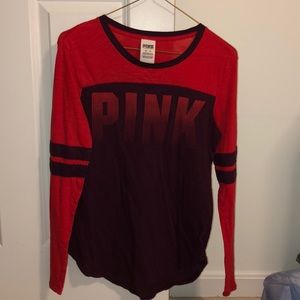 PINK baseball shirt